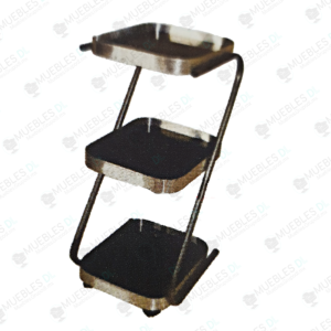 Mesa Auxiliar de Aluminio Modelo Sagitario 3 Niveles