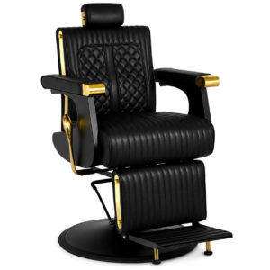 Sillón de Barbero Hidraulico Dorado Diseño Moderno Modelo DL1025G